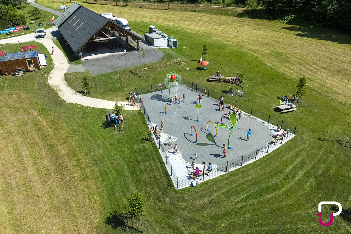 Aire de jeux aquatique - Splashpad